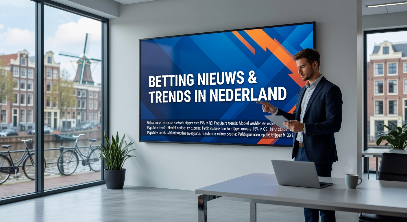 Grafiek met dalende lijn van gokbelastinginkomsten in Nederland, symboliserend de impact van recente belastingverhogingen op de sector