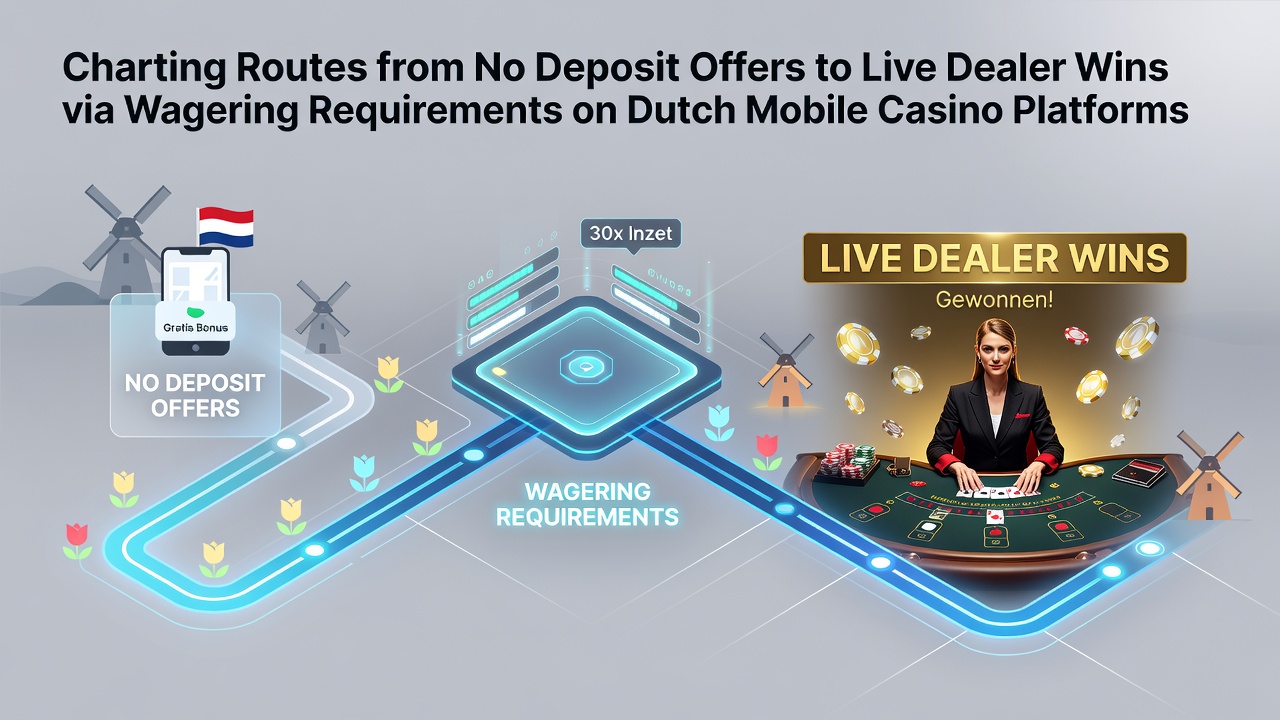Mobiele casino interface met no deposit bonussen en live dealer opties