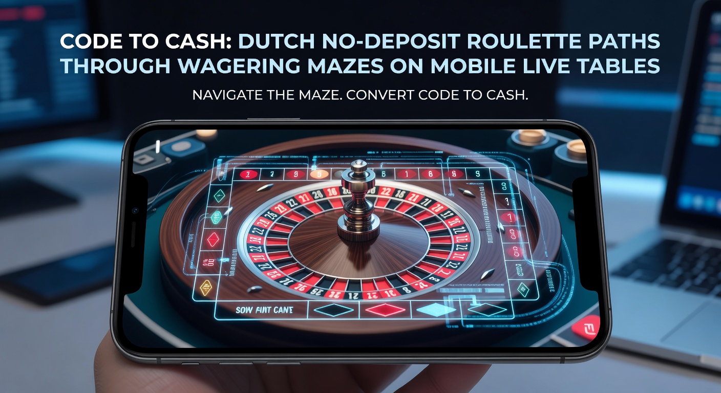 Mobiele live roulette tafel met no-deposit bonusinterface op een smartphone in Nederlandse setting