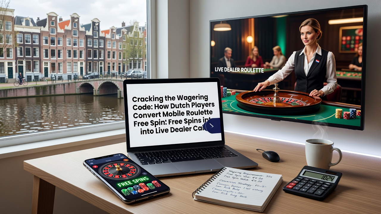 Live dealer interfaces op smartphones laten Nederlandse spelers cash outs beheren na free spin conversies