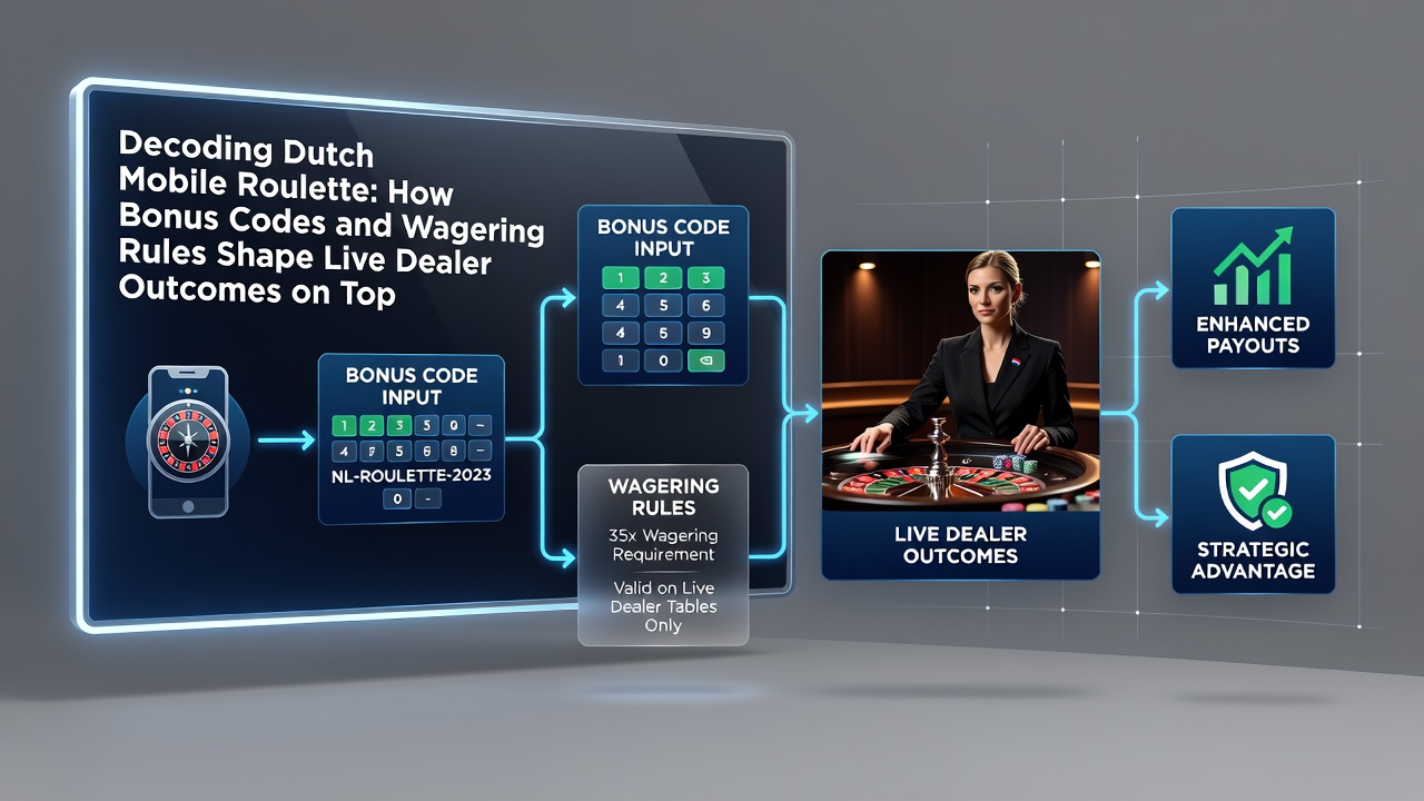 Live dealer roulette tafel via mobiele app met actieve bonus voorwaarden