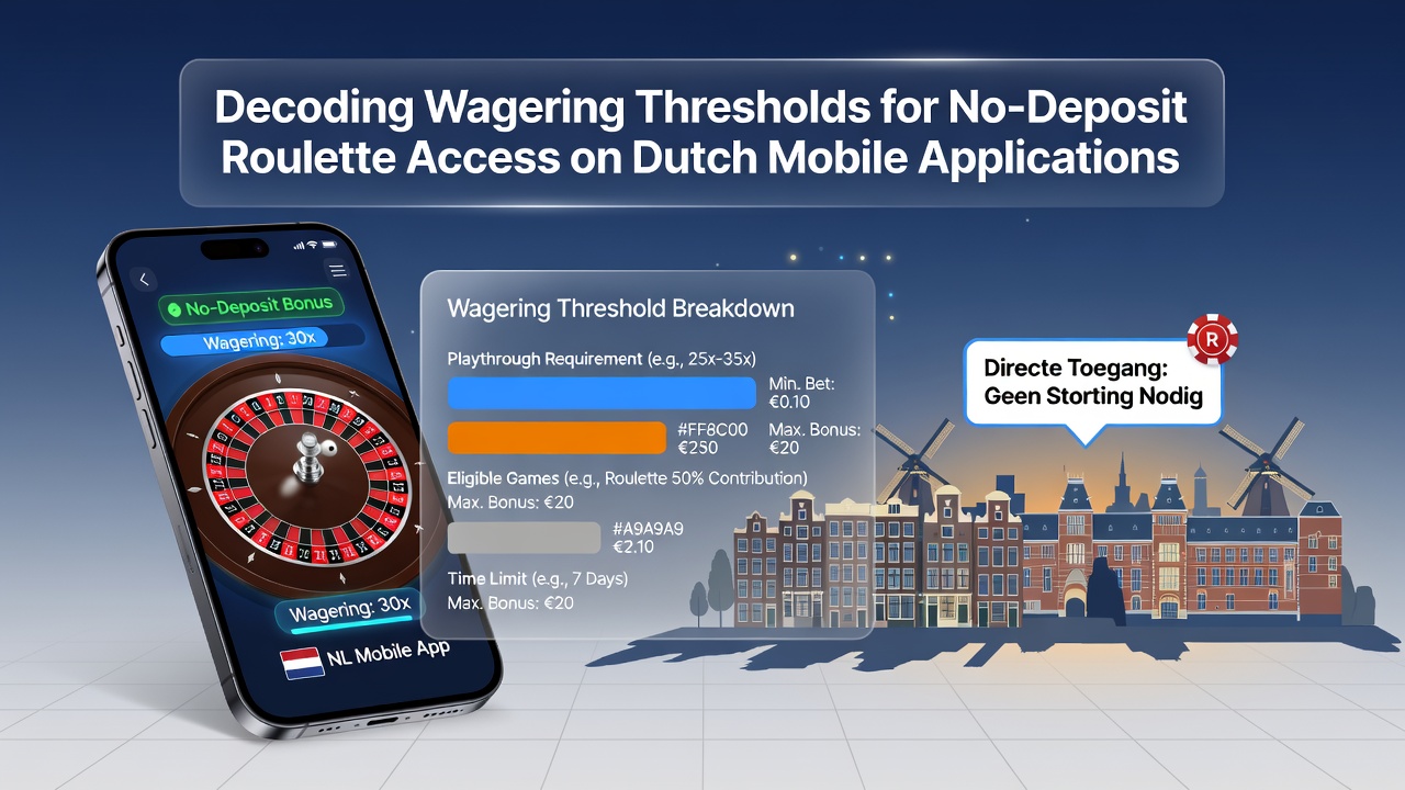 Analyse van inzetdrempels in Nederlandse mobiele roulette applicaties met grafieken en voorwaarden