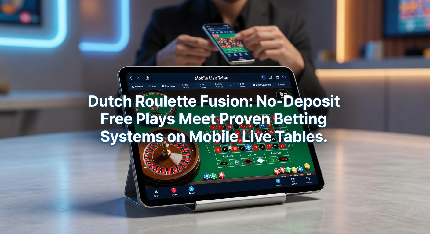 Mobiele live roulette tafel met overlay van no-deposit spins en Martingale-patronen in een Nederlandse casino-app