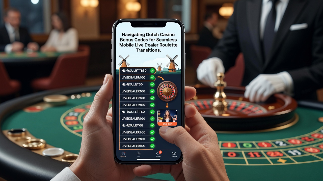 Live dealer roulette tafel op mobiel scherm met bonus progressie indicator