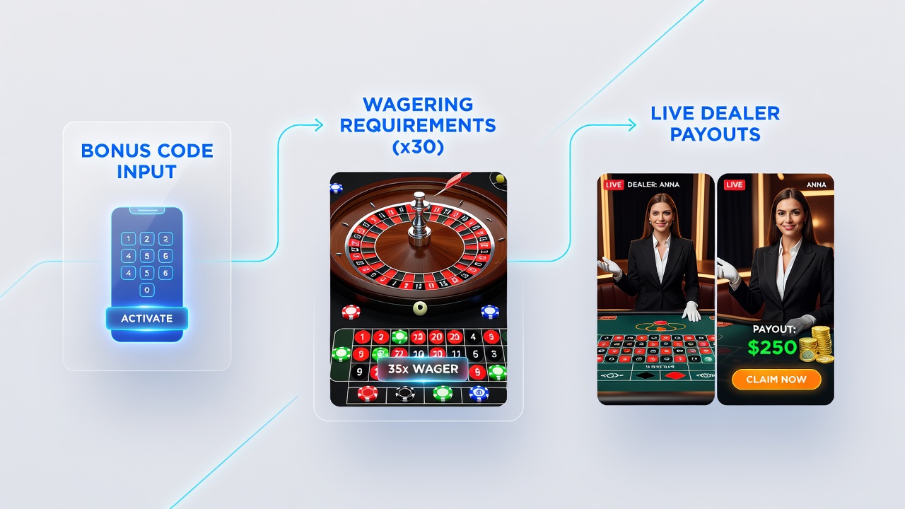 Live dealer roulette tafel op mobiel apparaat met uitbetalingsgeschiedenis en bonusvoortgang