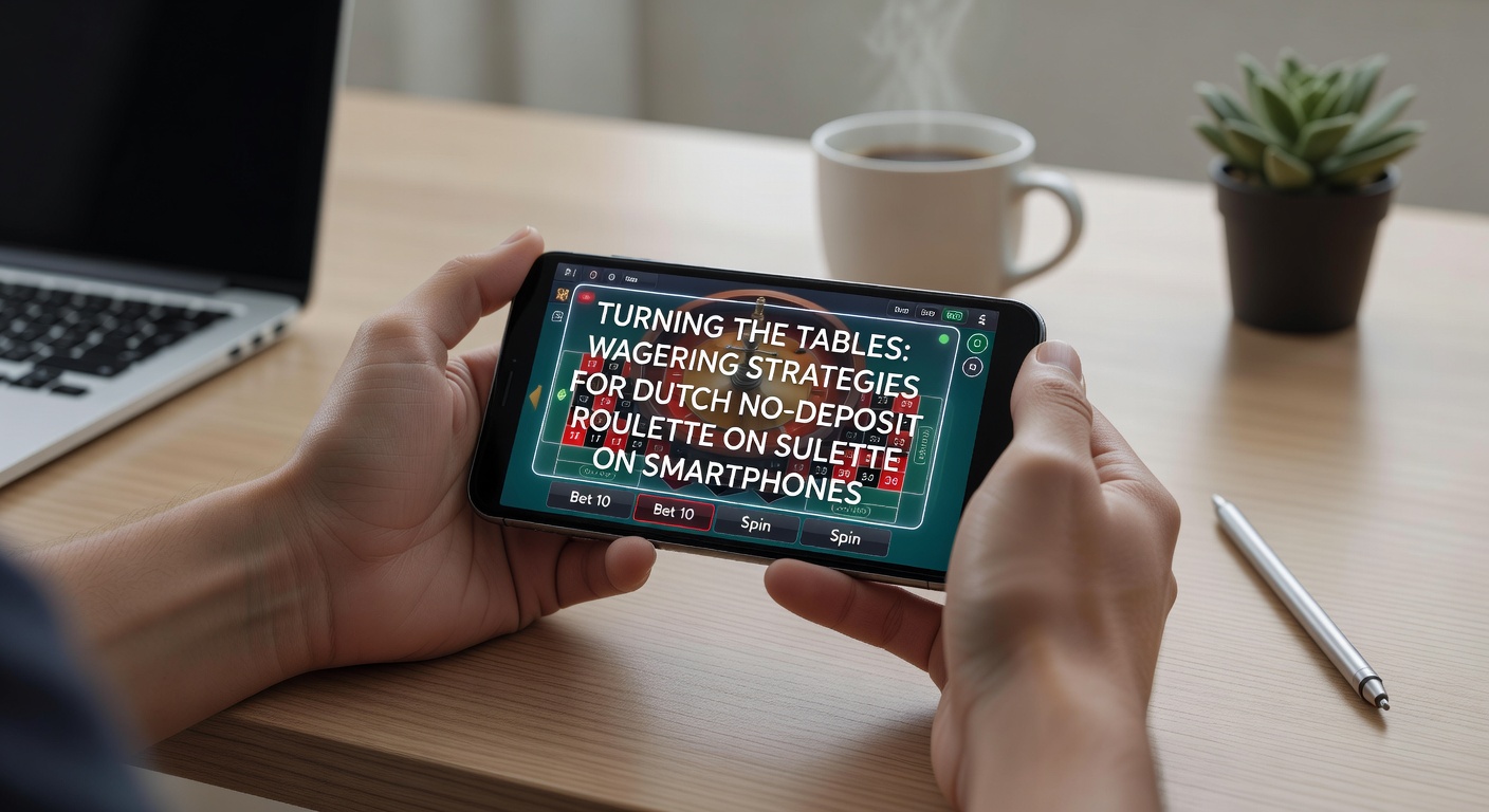 Grafiek met inzetstrategieën en wagering progressie voor no-deposit roulette op mobiel