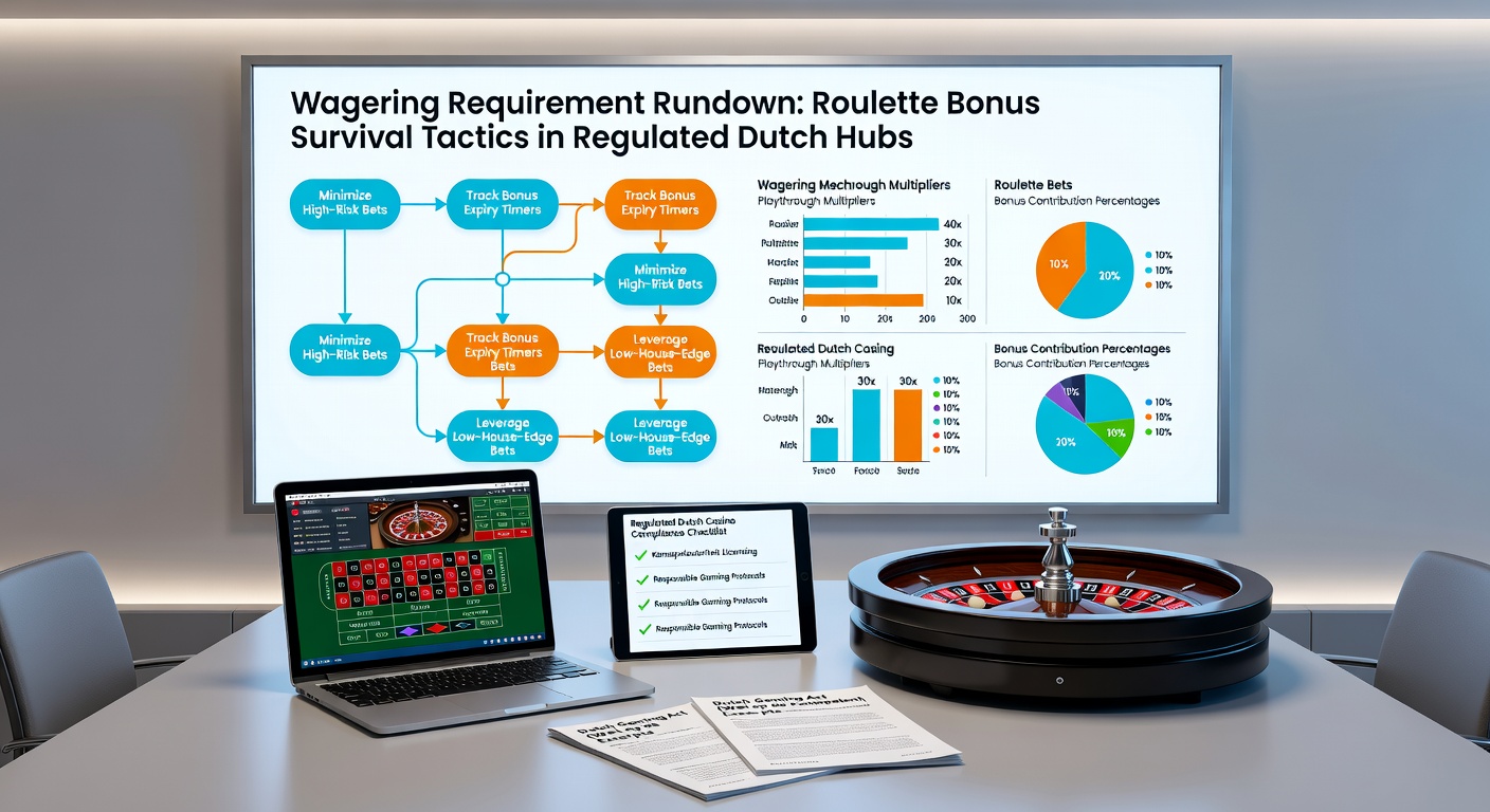 Voorbeeldscherm van een live roulette tabel in een Nederlands casino-app met bonusvoortgangsbalk en wagering tracker zichtbaar
